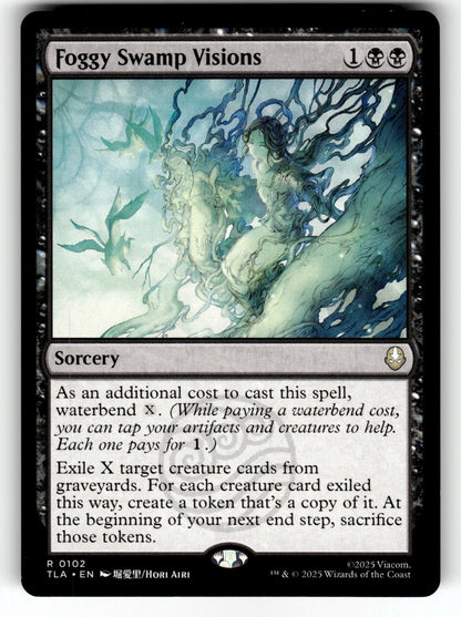 Foggy Swamp Visions – 102 TLA: Avatar: The Last Airbender R NM