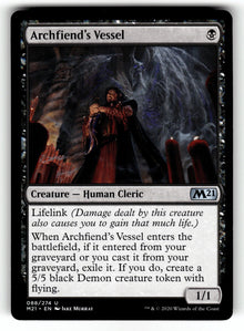 Archfiend's Vessel – 88 M21: Core Set 2021 U NM