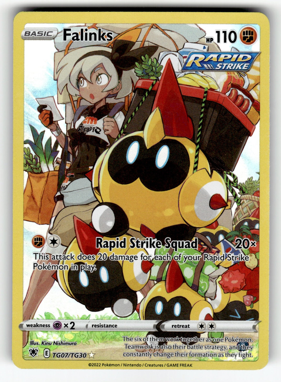 Falinks – TG07/TG30 SWSH10:TG: SWSH10: Astral Radiance Trainer Gallery Ultra Rare Holo NM