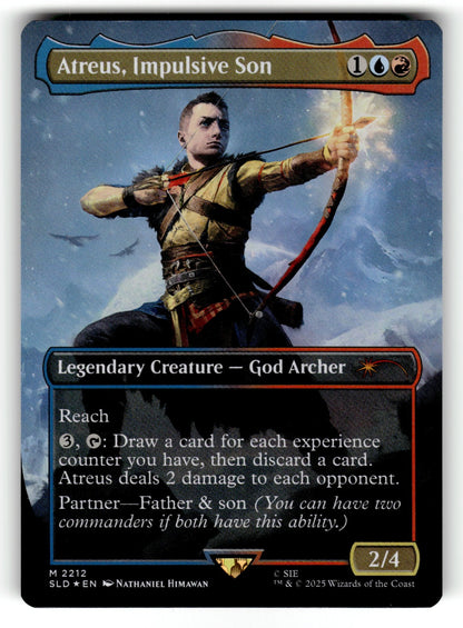 Atreus, Impulsive Son – 2212 SLD: Secret Lair Drop Series M Foil NM