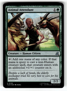Animal Attendant – 128 TLE: Avatar: The Last Airbender: Eternal-Legal U Foil NM