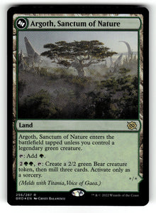 Argoth, Sanctum of Nature – 256 BRO: The Brothers' War R Foil NM