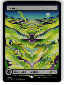 Swamp (Rainbow Foil) – 1480 SLD: Secret Lair Drop Series R Foil NM