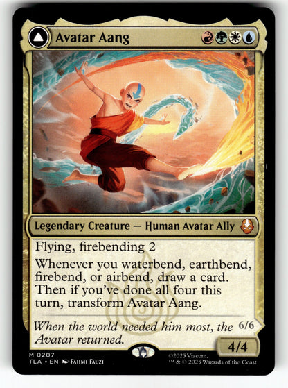 Avatar Aang – 207 TLA: Avatar: The Last Airbender M NM