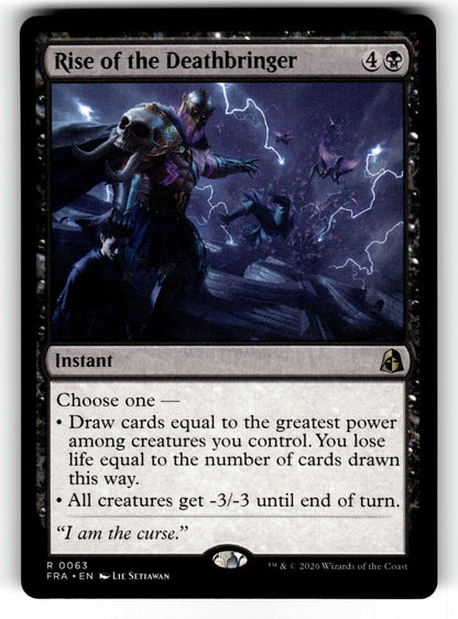Rise of the Deathbringer – 63 FRA: Reality Fracture R NM