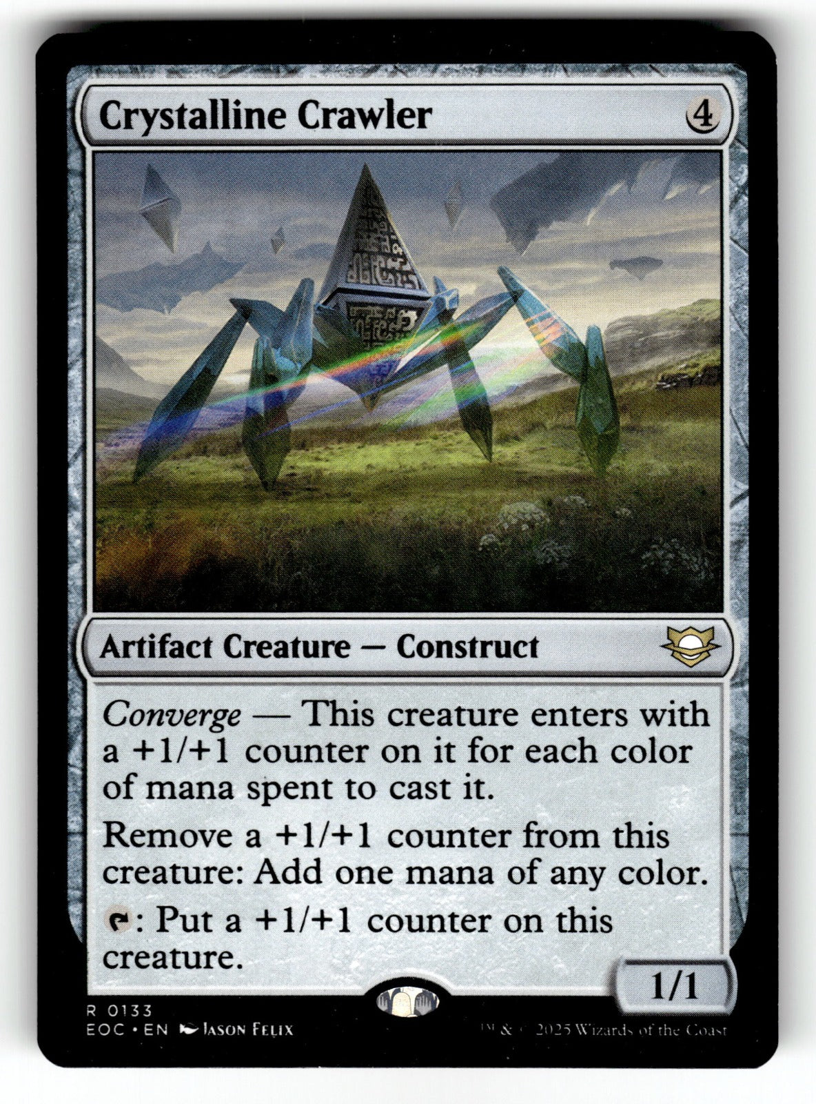 Crystalline Crawler – 133 EOC: Commander: Edge of Eternities R NM
