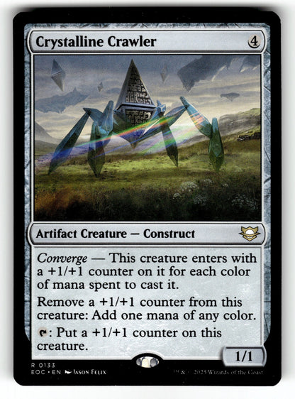 Crystalline Crawler – 133 EOC: Commander: Edge of Eternities R NM