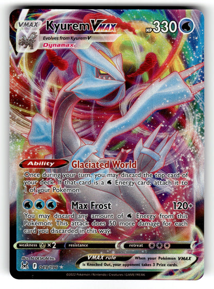 Kyurem VMAX – 049/196 SWSH11: SWSH11: Lost Origin Ultra Rare Holo NM