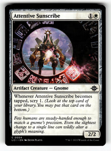 Attentive Sunscribe – 4 LCI: The Lost Caverns of Ixalan C LP