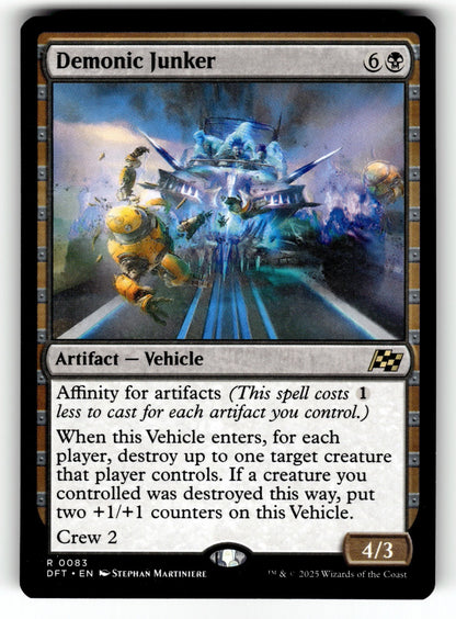 Demonic Junker – 83 DFT: Aetherdrift R NM