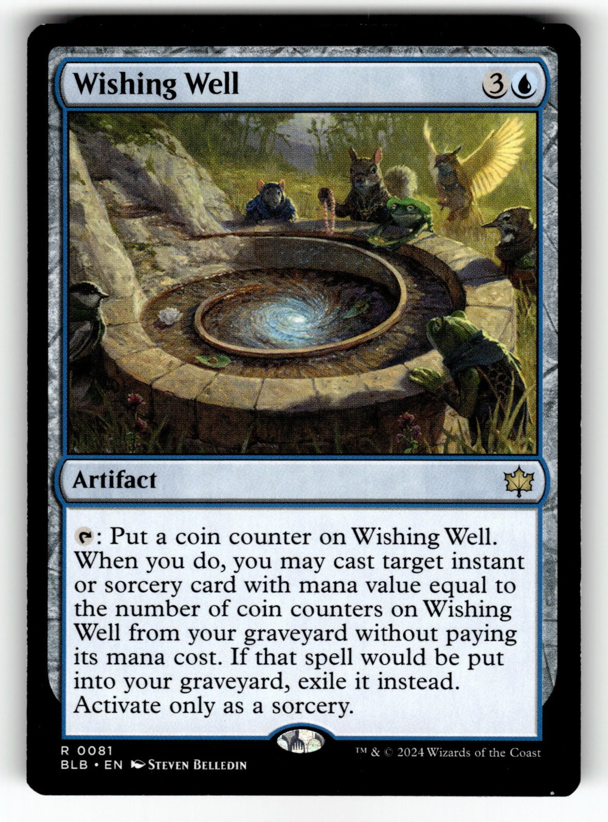 Wishing Well – 81 BLB: Bloomburrow R NM