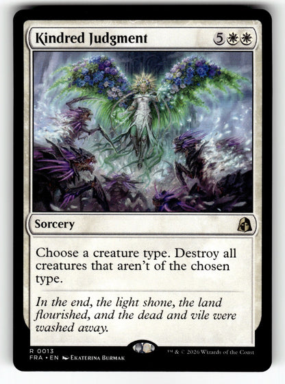 Kindred Judgment – 13 FRA: Reality Fracture R NM