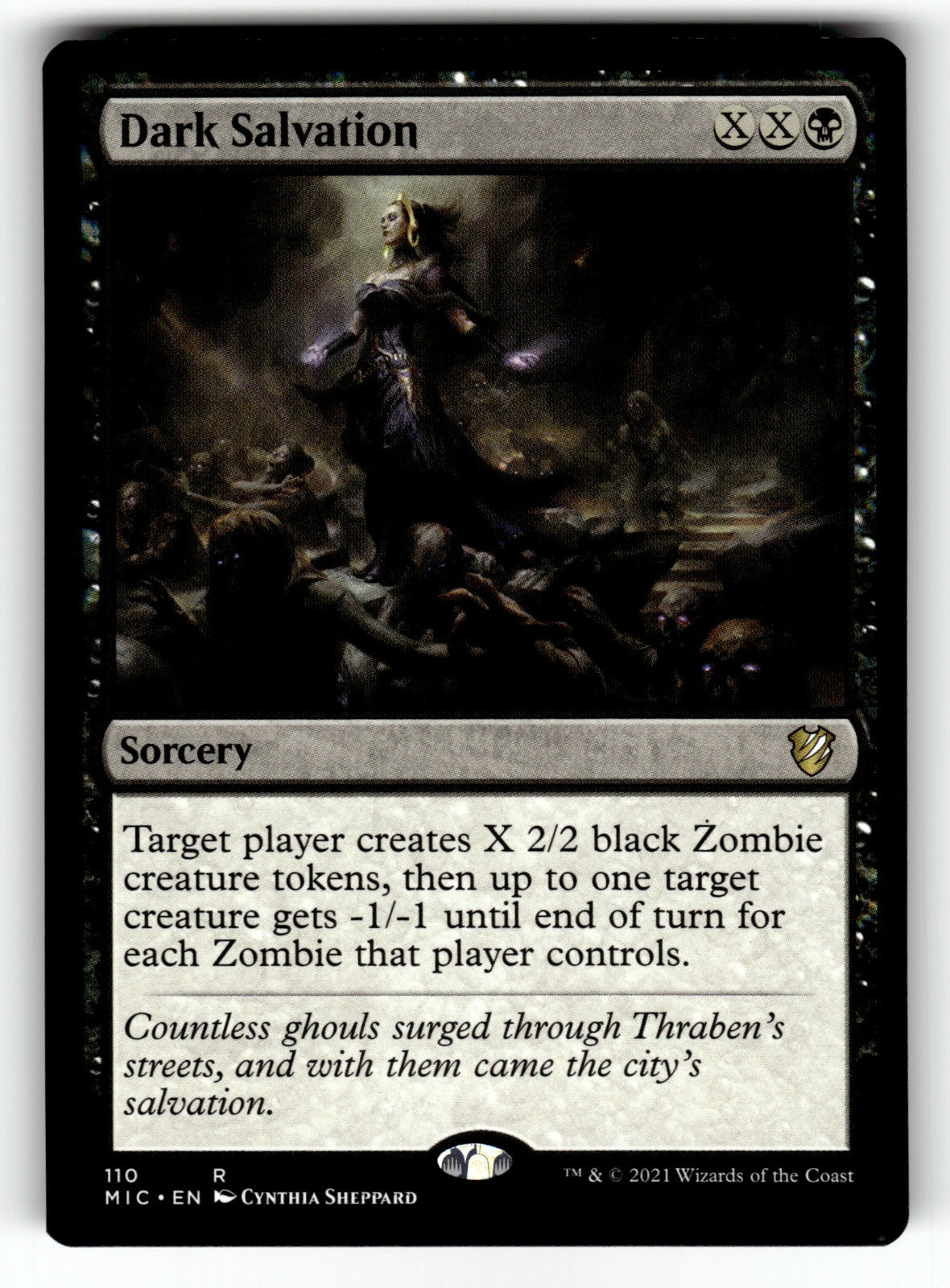 Dark Salvation – 110 MIC: Commander: Innistrad: Midnight Hunt R NM