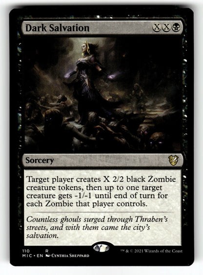 Dark Salvation – 110 MIC: Commander: Innistrad: Midnight Hunt R NM