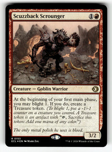 Scuzzback Scrounger – 153 ECL: Lorwyn Eclipsed R Foil NM