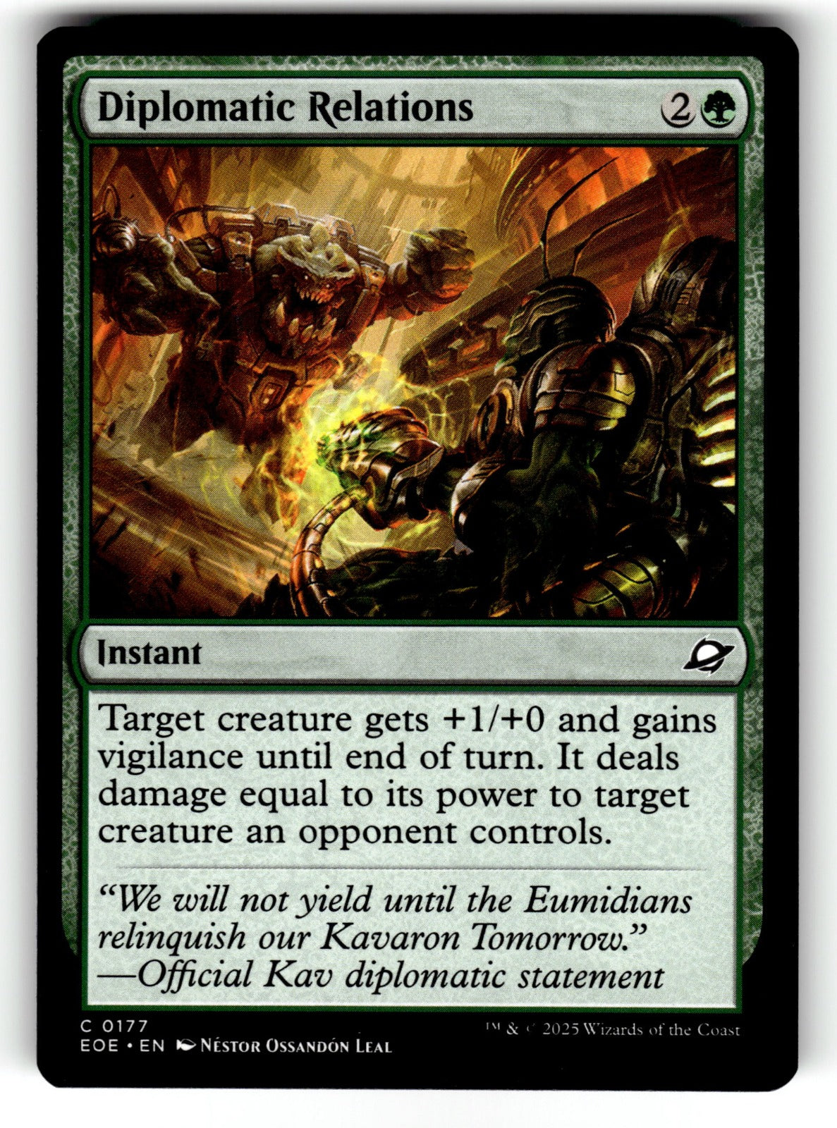 Diplomatic Relations – 177 EOE: Edge of Eternities C NM