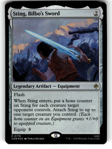 Sting, Bilbo's Sword – 178 HOB: The Hobbit R Foil NM