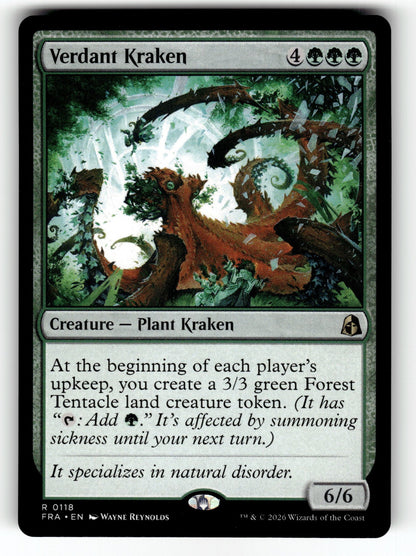 Verdant Kraken – 118 FRA: Reality Fracture R NM