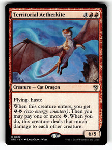 Territorial Aetherkite – 12 DRC: Commander: Aetherdrift R NM