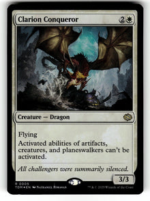 Clarion Conqueror – 5 TDM: Tarkir: Dragonstorm R Foil NM
