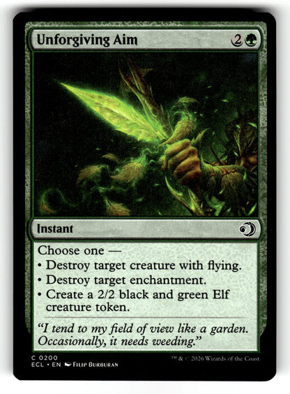 Unforgiving Aim – 200 ECL: Lorwyn Eclipsed C NM