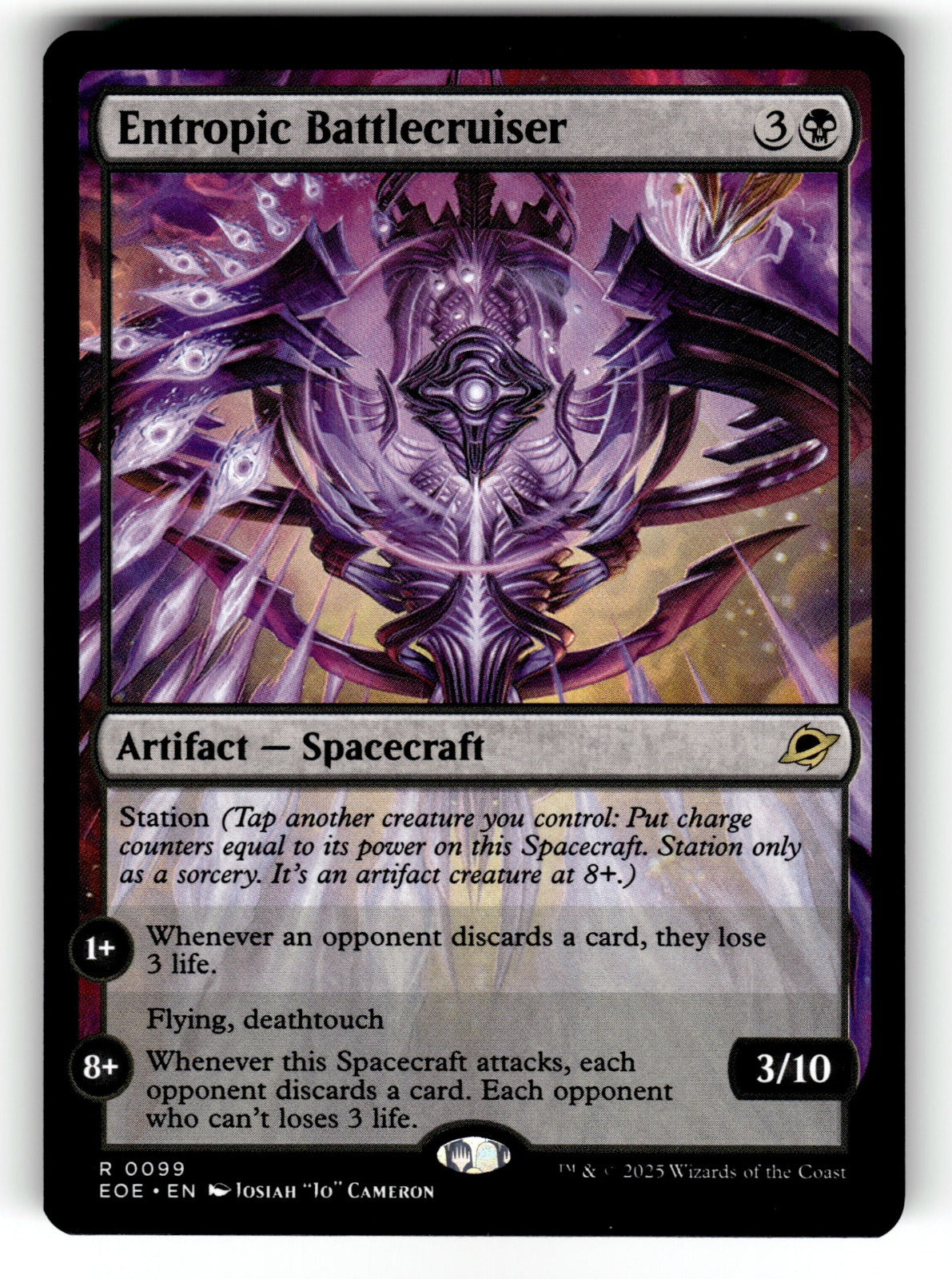 Entropic Battlecruiser – 99 EOE: Edge of Eternities R NM
