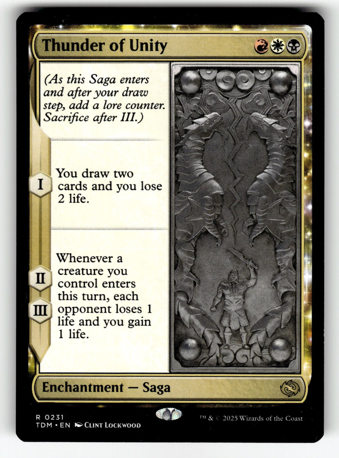 Thunder of Unity – 231 TDM: Tarkir: Dragonstorm R LP