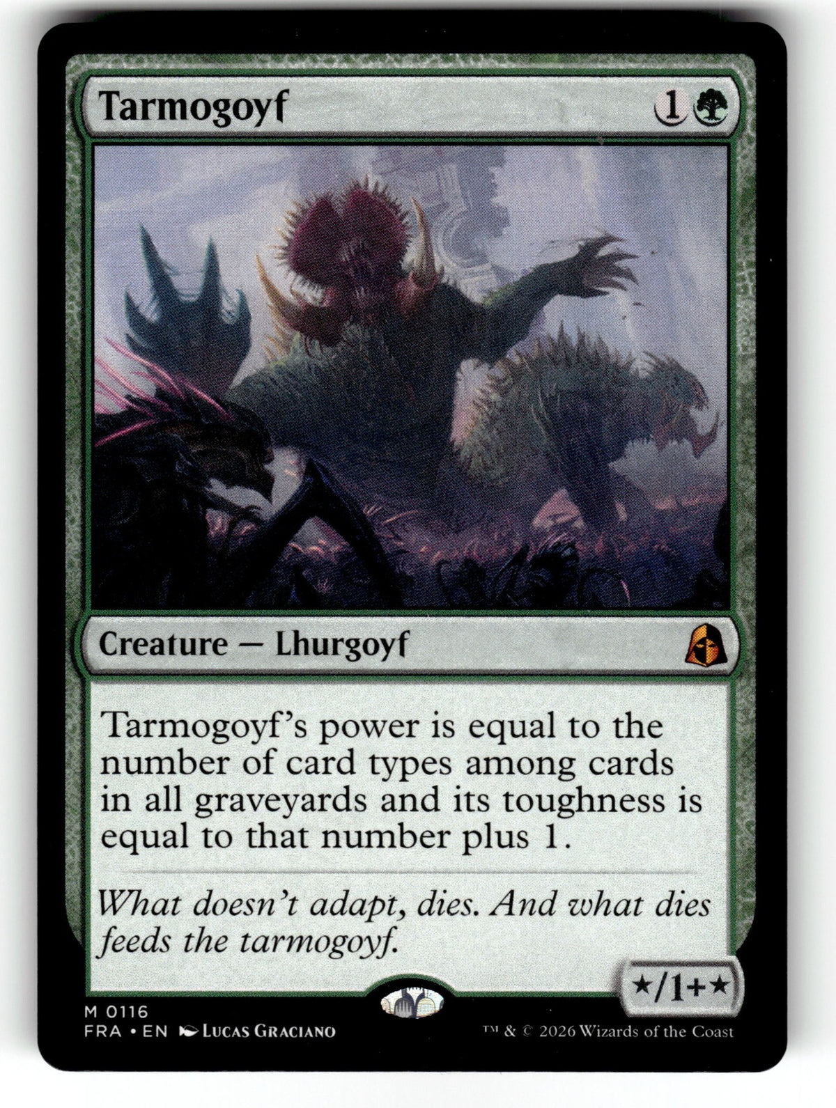Tarmogoyf – 116 FRA: Reality Fracture M NM
