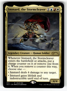 Immard, the Stormcleaver – 14 SLX: SLX Cards R NM