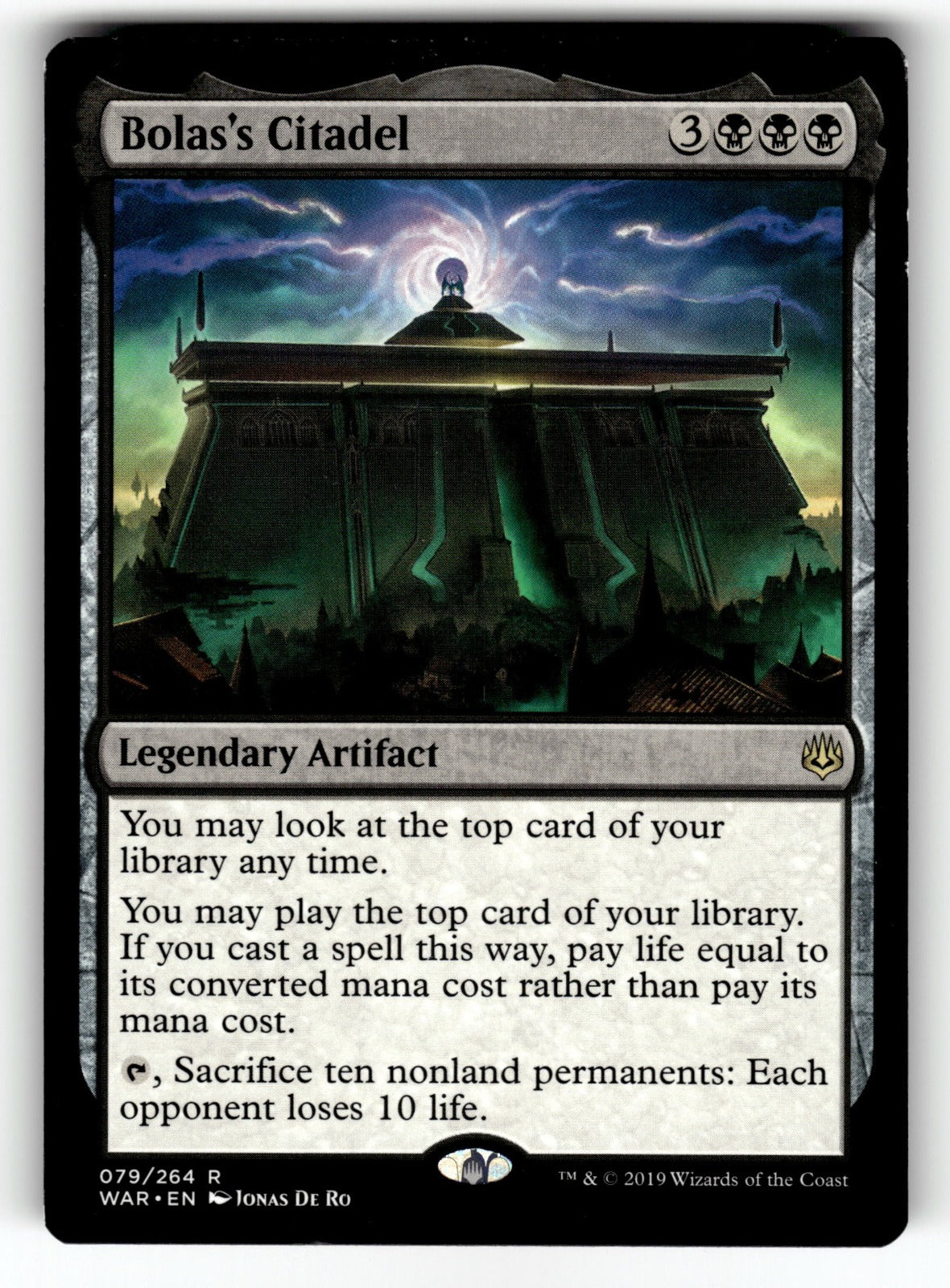 Bolas's Citadel – 79 WAR: War of the Spark R LP