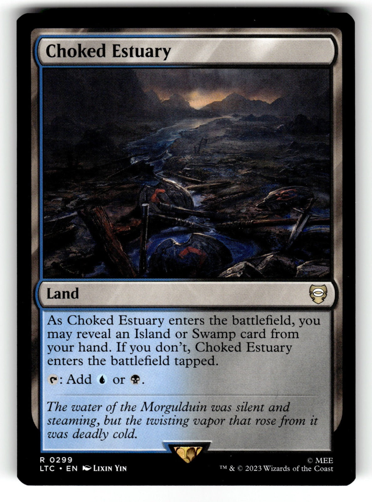 Choked Estuary – 299 LTC: Commander: The Lord of the Rings: Tales of Middle-earth R NM