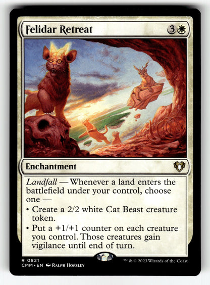 Felidar Retreat – 821 CMM: Commander Masters R LP