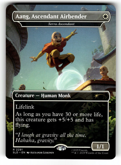 Aang, Ascendant Airbender - Serra Ascendant – 2291 SLD: Secret Lair Drop Series R NM