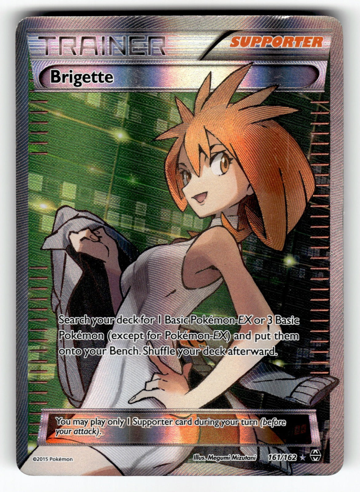 Brigette (Full Art) – 161/162 BKT: XY - BREAKthrough Ultra Rare HoloHP