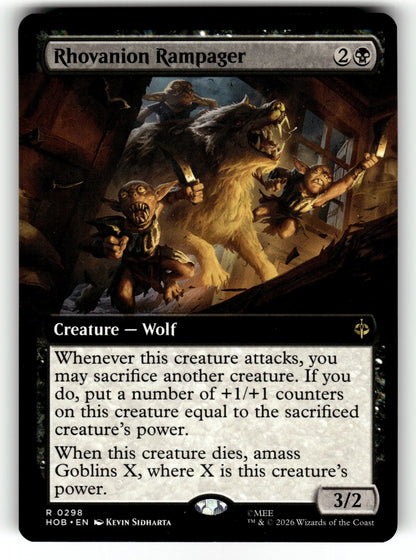 Rhovanion Rampager (Extended Art) – 298 HOB: The Hobbit R NM