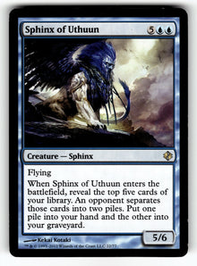 Sphinx of Uthuun – 22 DDI: Duel Decks: Venser vs. Koth R LP