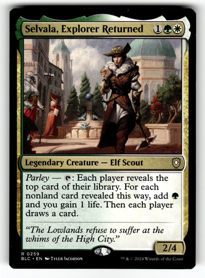 Selvala, Explorer Returned – 259 BLC: Commander: Bloomburrow R LP