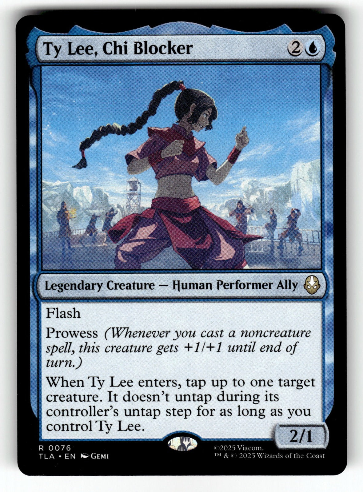 Ty Lee, Chi Blocker – 76 TLA: Avatar: The Last Airbender R NM