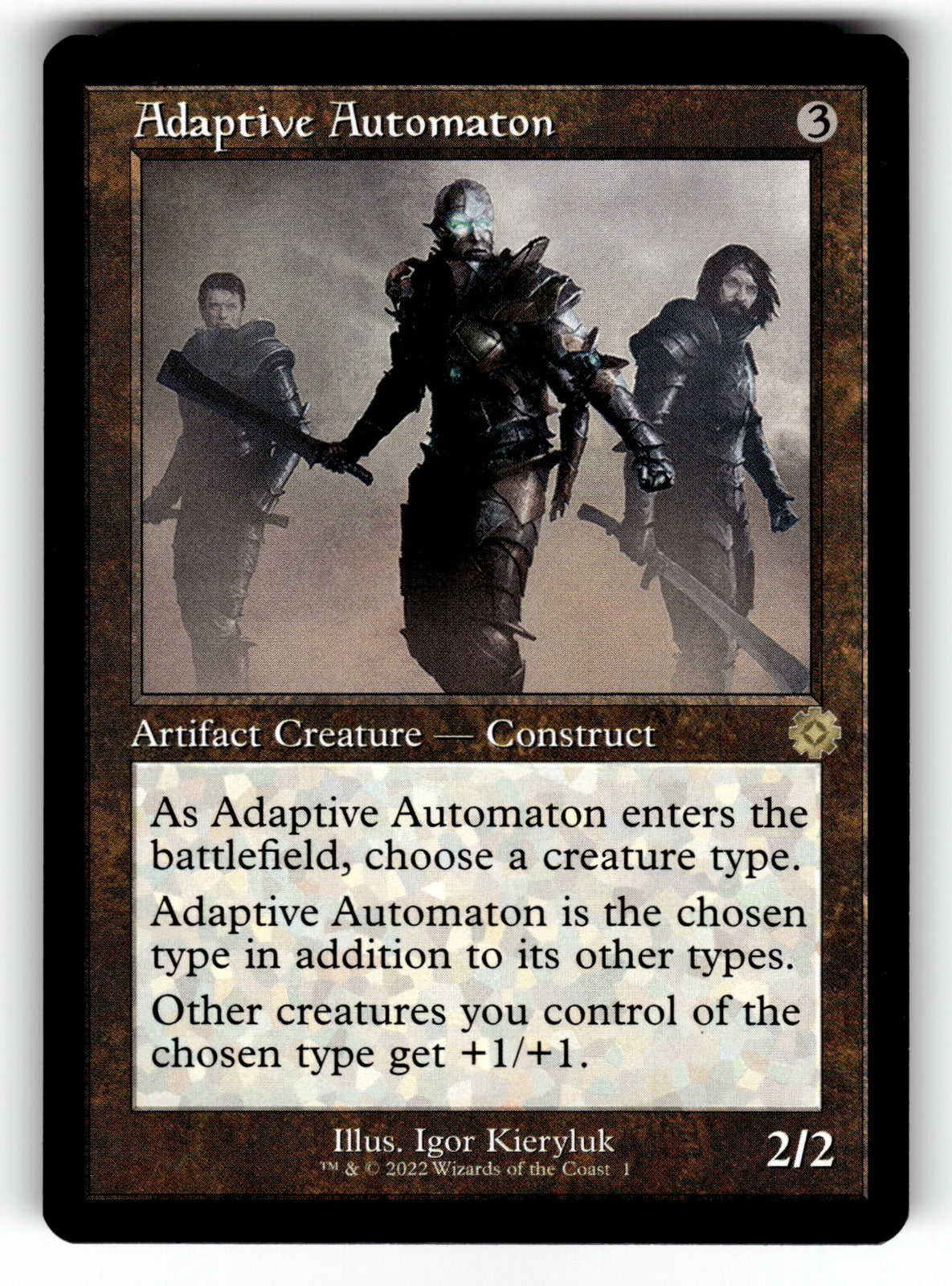 Adaptive Automaton – 1 BRR: The Brothers' War: Retro Frame Artifacts R NM