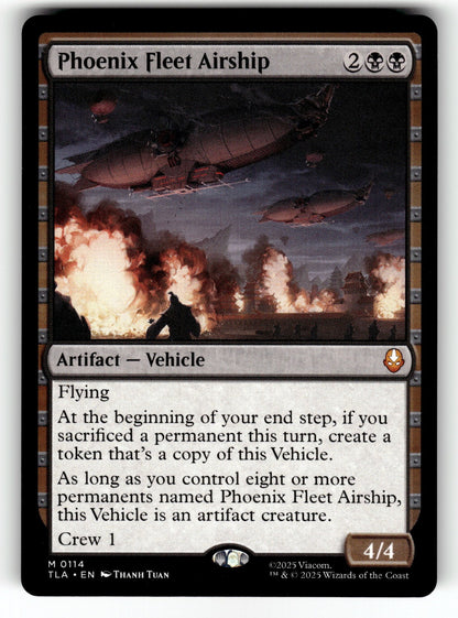 Phoenix Fleet Airship – 114 TLA: Avatar: The Last Airbender M NM