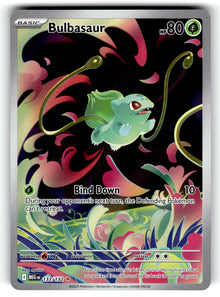 Bulbasaur – 133/132 MEG: ME01: Mega Evolution Illustration Rare Holo NM