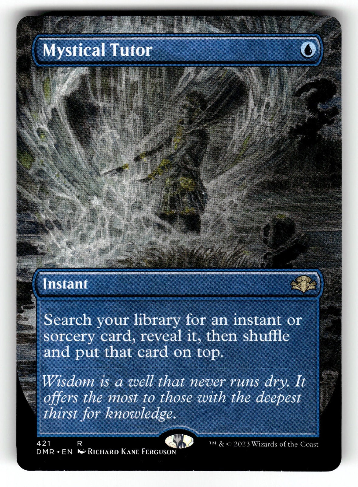 Mystical Tutor (Borderless) – 421 DMR: Dominaria Remastered R NM
