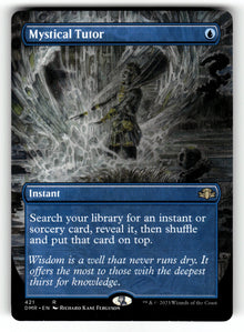 Mystical Tutor (Borderless) – 421 DMR: Dominaria Remastered R NM