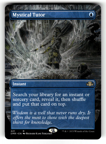 Mystical Tutor (Borderless) – 421 DMR: Dominaria Remastered R NM