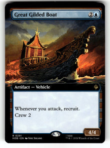Great Gilded Boat (Extended Art) – 291 HOB: The Hobbit R NM