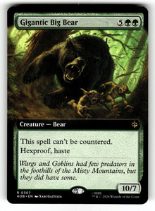 Gigantic Big Bear (Extended Art) – 307 HOB: The Hobbit R NM
