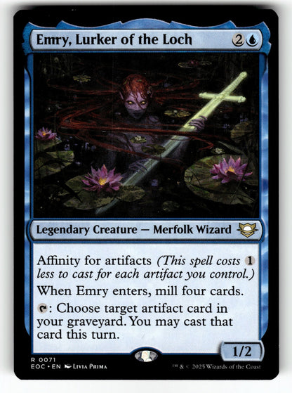 Emry, Lurker of the Loch – 71 EOC: Commander: Edge of Eternities R NM