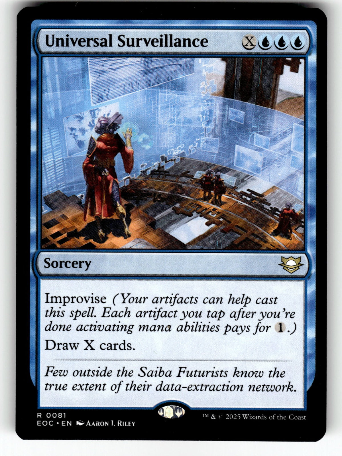 Universal Surveillance – 81 EOC: Commander: Edge of Eternities R NM