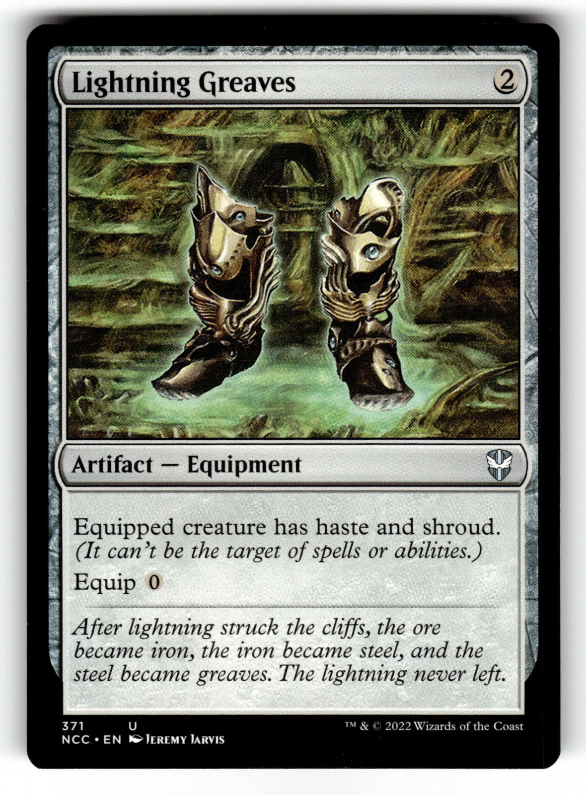 Lightning Greaves – 371 NCC: Commander: Streets of New Capenna U LP