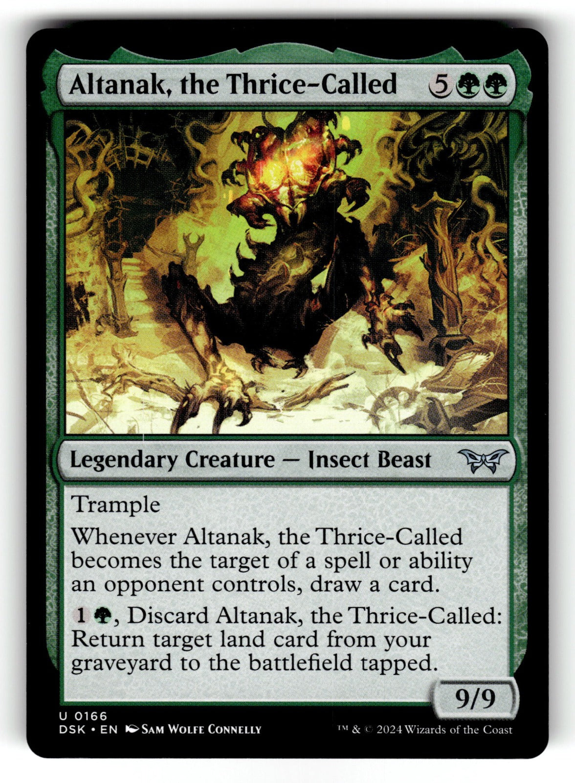 Altanak, the Thrice-Called – 166 DSK: Duskmourn: House of Horror U NM